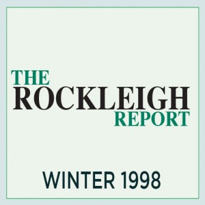 Vol 1 No. 2 - The Rockleigh Report - Winter 1998 - NL20160003 - JHR, Jewish Home at Rockleigh; Gala                                                                          